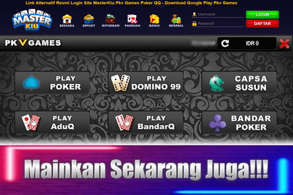Situs Poker Online Pkv Games